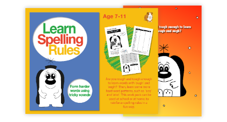 Learn Spelling Rules: Forming Harder Words Using Tricky Sounds (7-11 years)