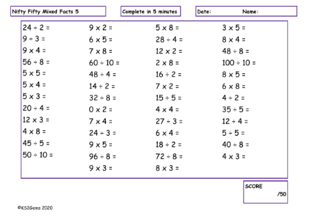 Mixed Facts 5