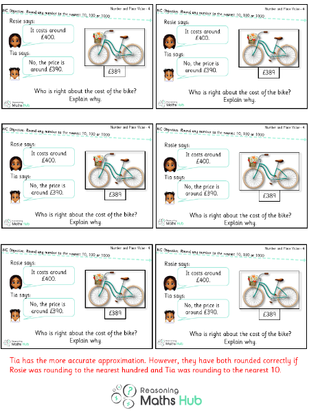 Round Any Number to the Nearest 10, 100 or 1000 8 - Reasoning