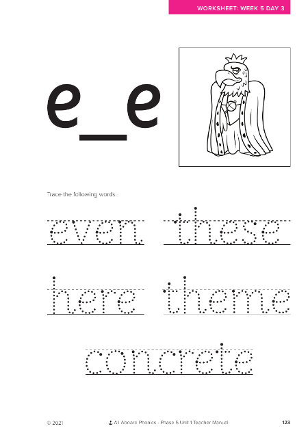 Letter formation activity - Worksheet