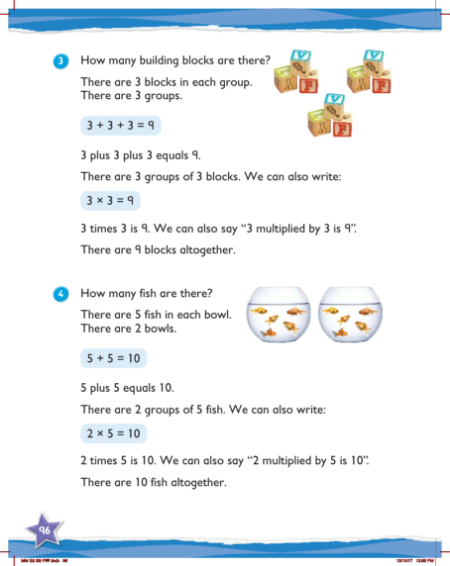 Learn together, Multiplication as repeated addition (3)