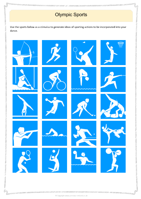 Olympic Sports - Dance