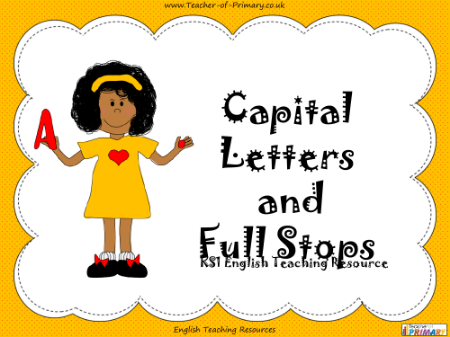 Full Stops and Capital Letters - PowerPoint