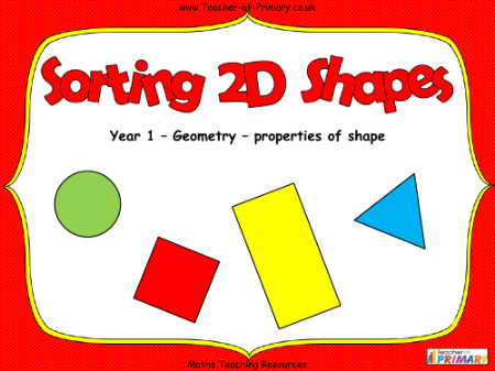 Sorting 2D Shapes - PowerPoint