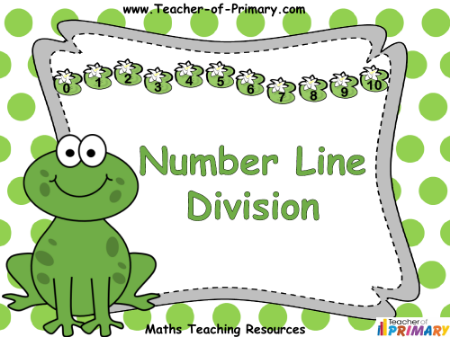 Number Line Division - PowerPoint