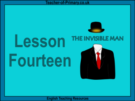 The Invisible Man - Lesson 14 - PowerPoint