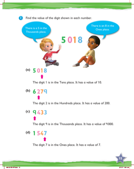 Learn together, Place value to 10000 (2)