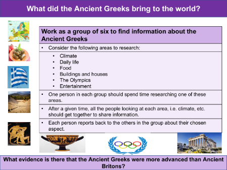 Ancient Greeks - Research task