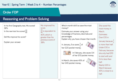 Order FDP: Reasoning and Problem Solving