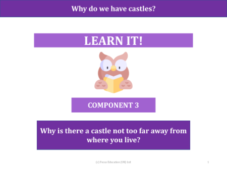 Why is there a castle not too far away from where you live? - Presentation