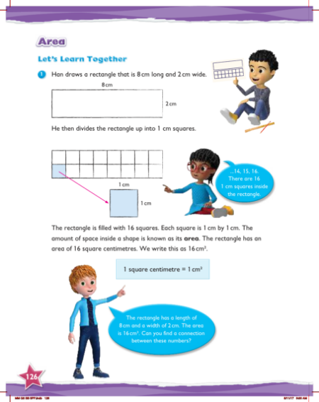 Max Maths, Year 5, Learn together, Area (1)