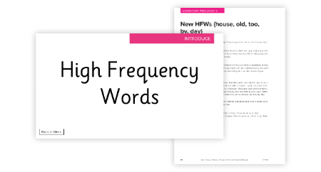 Phonics Phase 5, Week 24 - Lesson 5 New High Frequency Words