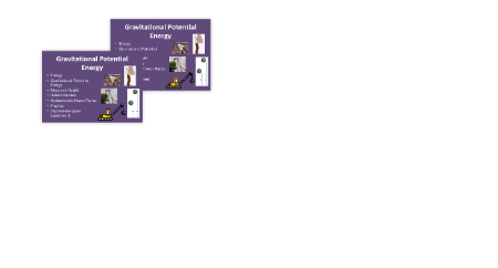 Gravitational Potential Energy - Middle School
