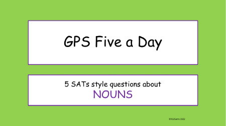 Nouns SATs Style Questions