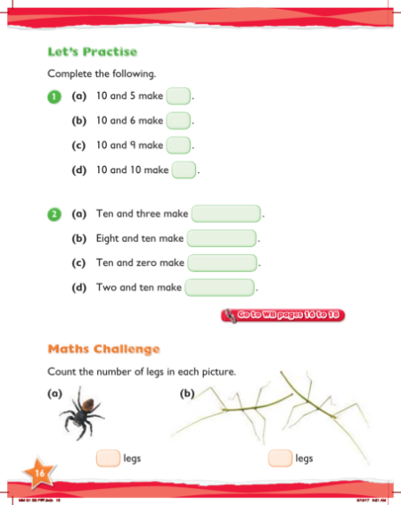 Max Maths, Year 1, Maths Challenge, Counting to 20