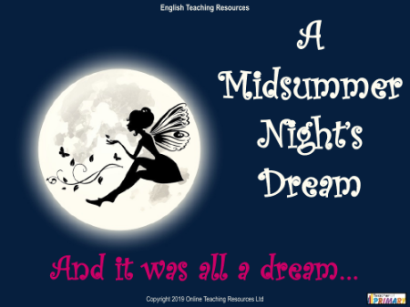 And it was all a dream... Powerpoint