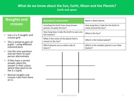 Noughts and Crosses - Space