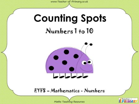 Counting Spots - PowerPoint
