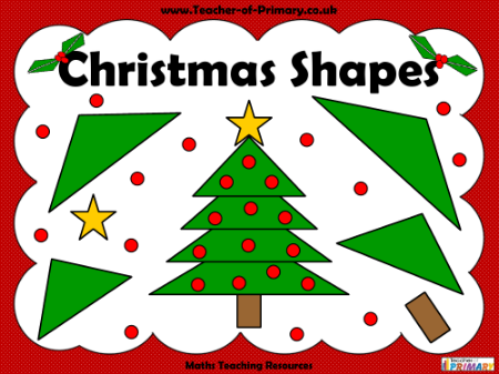 Christmas Shapes - PowerPoint