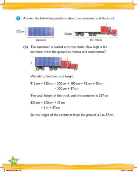 Max Maths, Year 3, Learn together, Word problems (length) (2)