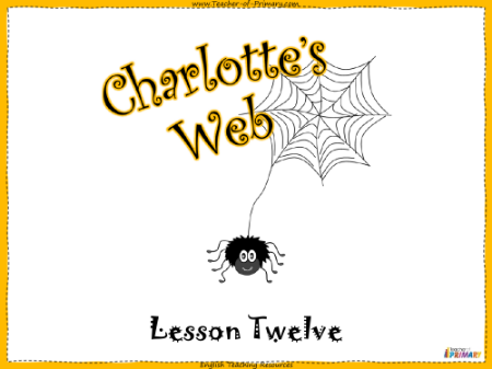 Charlotte's Web - Lesson 12: Language Analysis - PowerPoint