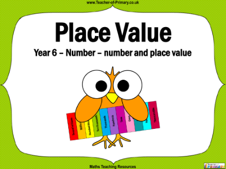 Number and Place Value - PowerPoint