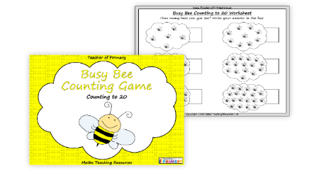 Busy Bee Counting Game