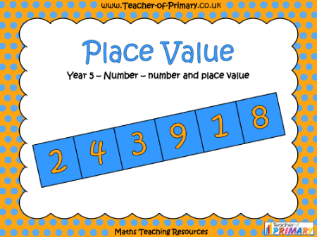 Place Value  - PowerPoint