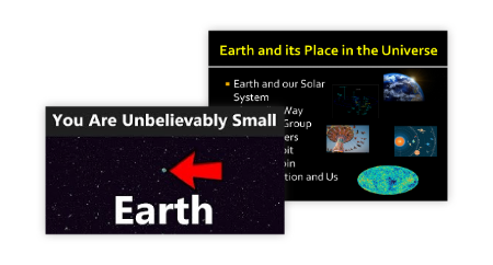 Earth and its Place in the Universe