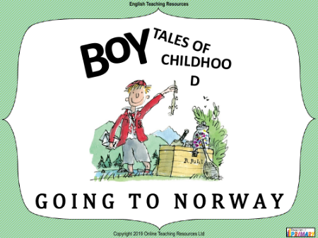 Boy - Lesson 6 - Going to Norway PowerPoint