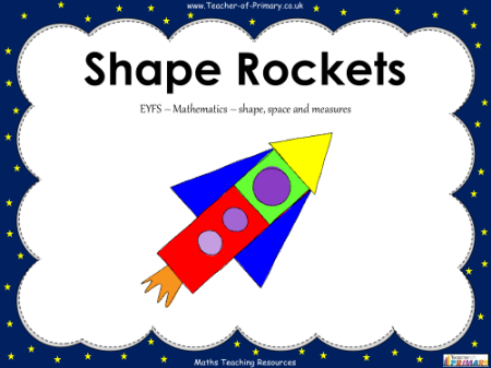 Shape Rockets - PowerPoint