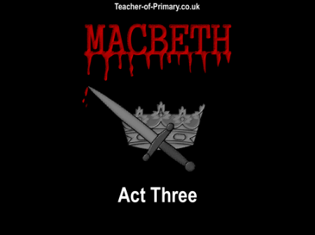 Macbeth - Lesson 13 - Act Three PowerPoint