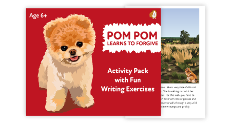 ‘Pom Pom Learns To Forgive’ A Fun Writing And Drawing Activity (6 years +)