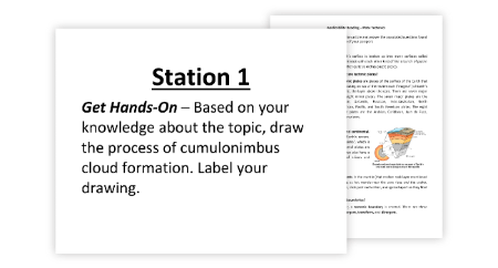 Natural Disasters - 7 Engaging Lab Stations