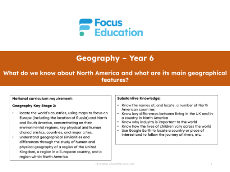 Long-term overview - North America - 5th Grade