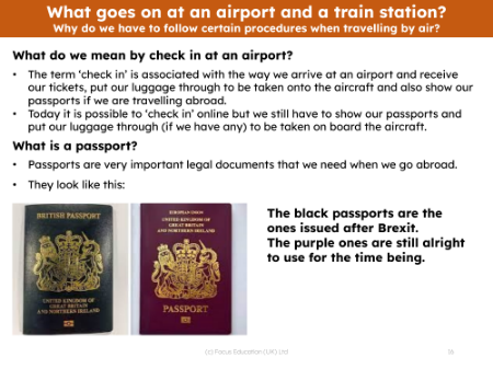 What is a passport - Info sheet