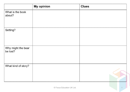 The Last Bear - Teaching Slides