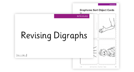 Phonics Phase 3, Week 9 - Lesson 4 Revising Digraphs