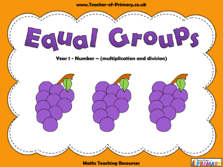 Equal Groups - PowerPoint