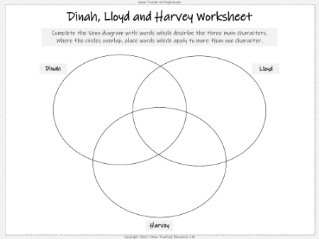 The Demon Headmaster - Lesson 8 - Dinah, Lloyd and Harvey Worksheets