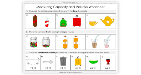 Measuring Capacity and Volume