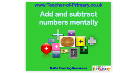 Add and subtract numbers mentally 2