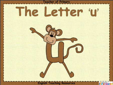 The Letter U - PowerPoint