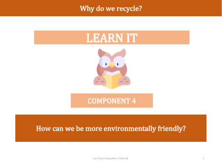 How can we be more environmentally friendly? - Presentation