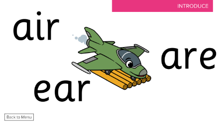 Phonemes "air, ear,are" - Presentation