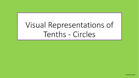 Tenths Circles