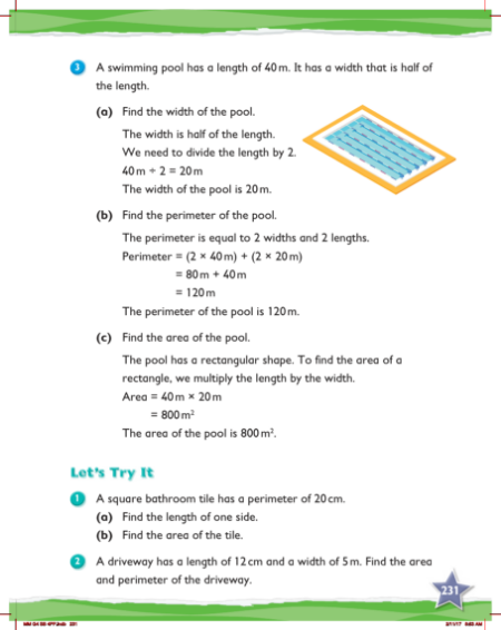 Max Maths, Year 4, Try it, Word problems