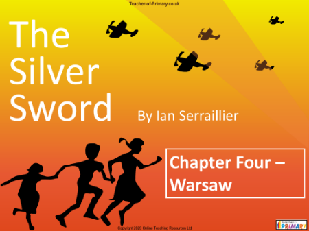 The Silver Sword - Lesson 3 - Chapter 4 Warsaw PowerPoint