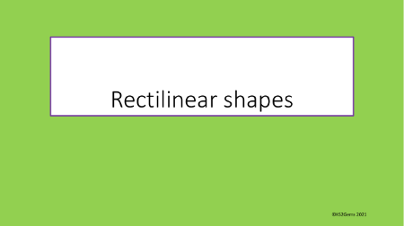 Perimeter - rectilinear shapes