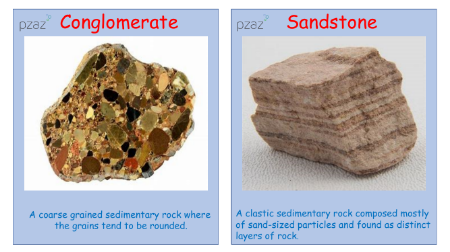 Sedimentary and Metamorphic Rocks - Rock Cards